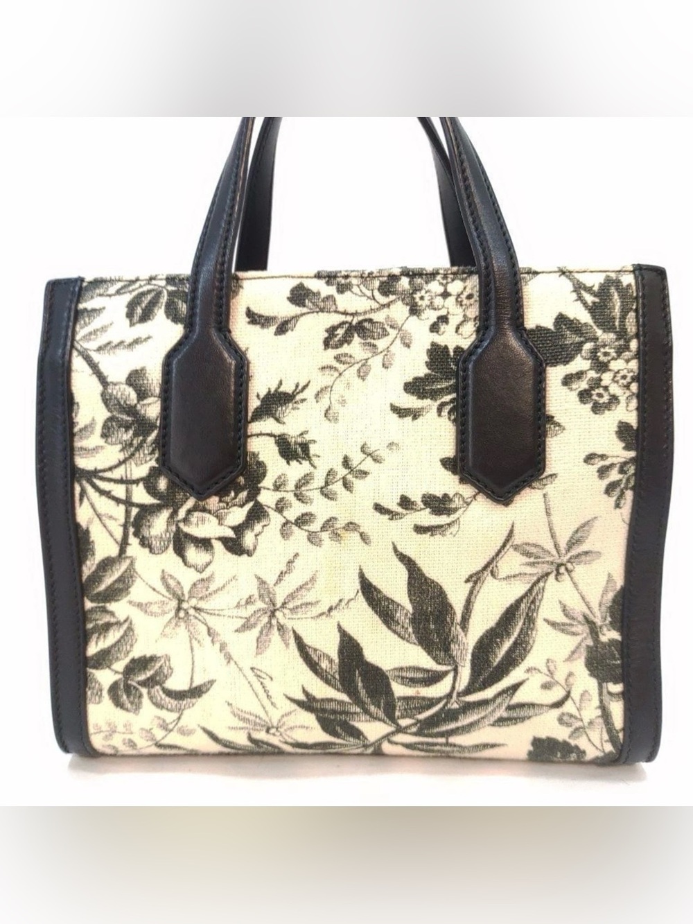 Gucci Japan Exclusive GG Ribbon Herbarium 2-Way Bag Rare 2016 Alessandro Michele - Picture 2 of 10